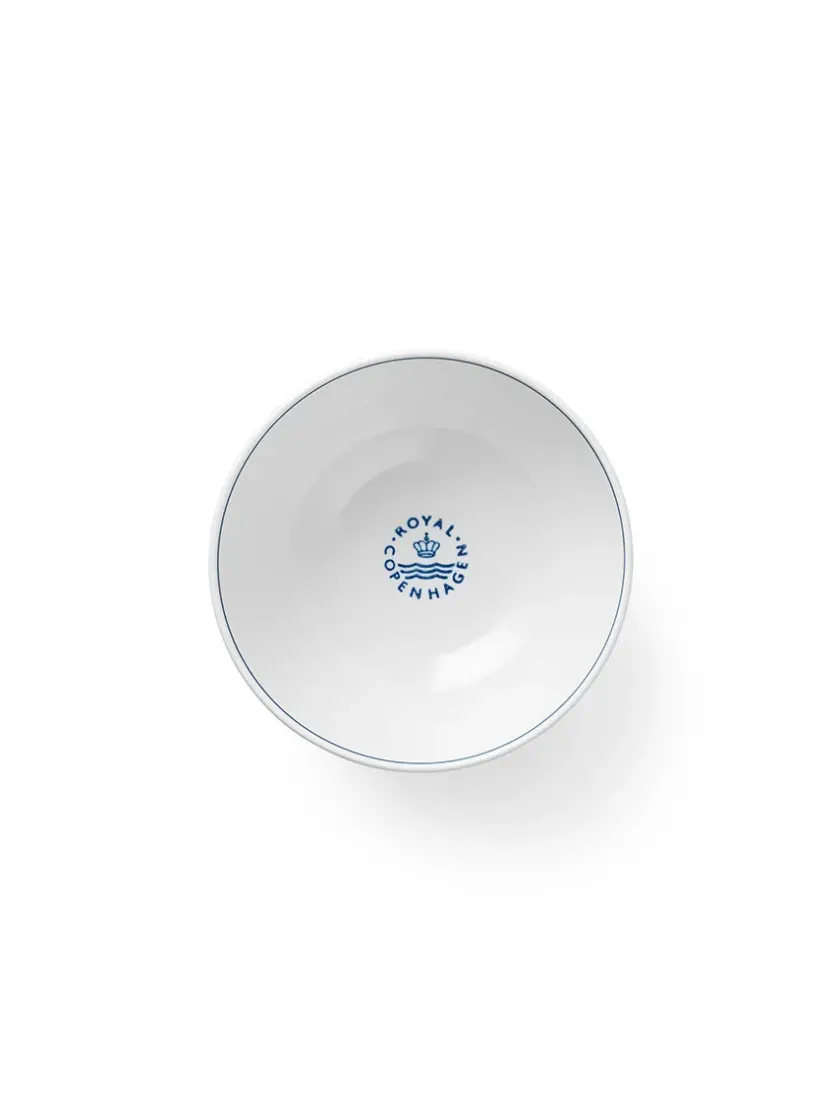 Royal Copenhagen Gaver Til Ham|Service<Sort Mega Riflet, skål 15 cm