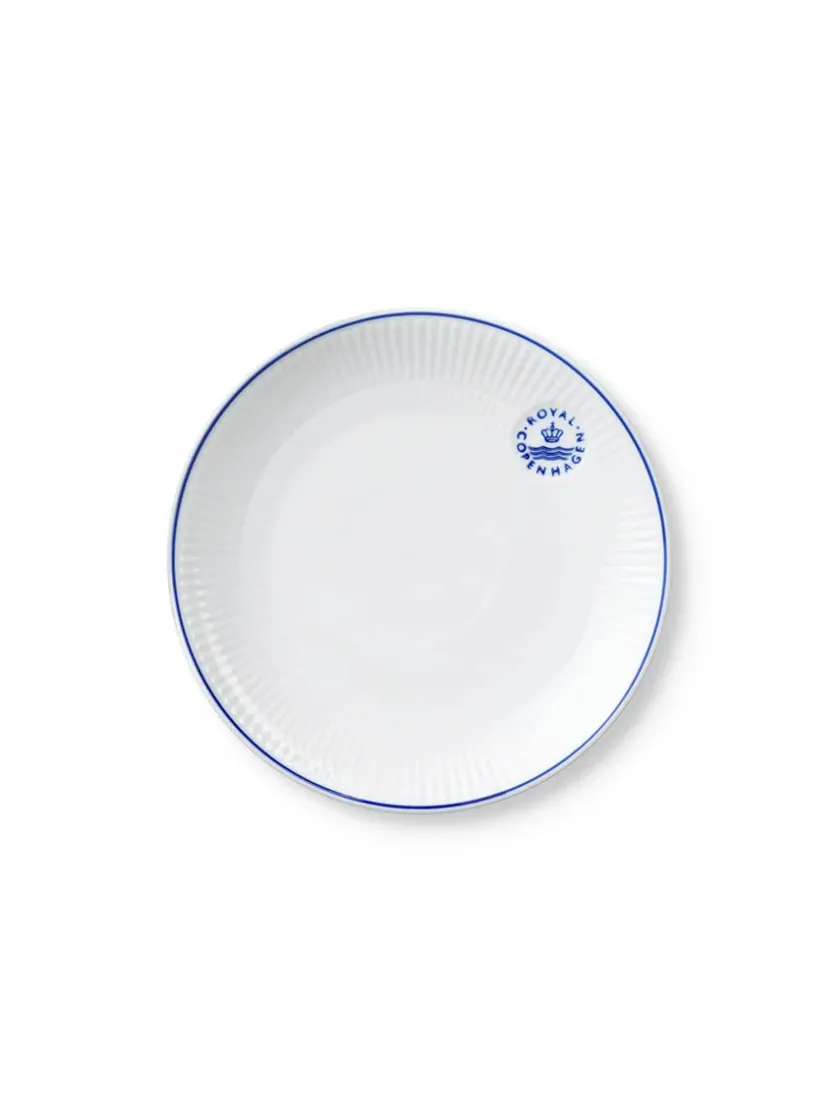 Royal Copenhagen Gaver Til Ham|Gaver Til Hende<Sort Mega Riflet, tallerken 19 cm mønster 6