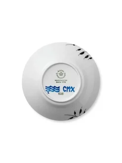 Royal Copenhagen Juleborddækning|Service<Stjerne Riflet Jul, dyb tallerken 24 cm