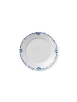 Royal Copenhagen Juleborddækning|Service<Stjerne Riflet Jul, tallerken 22 cm