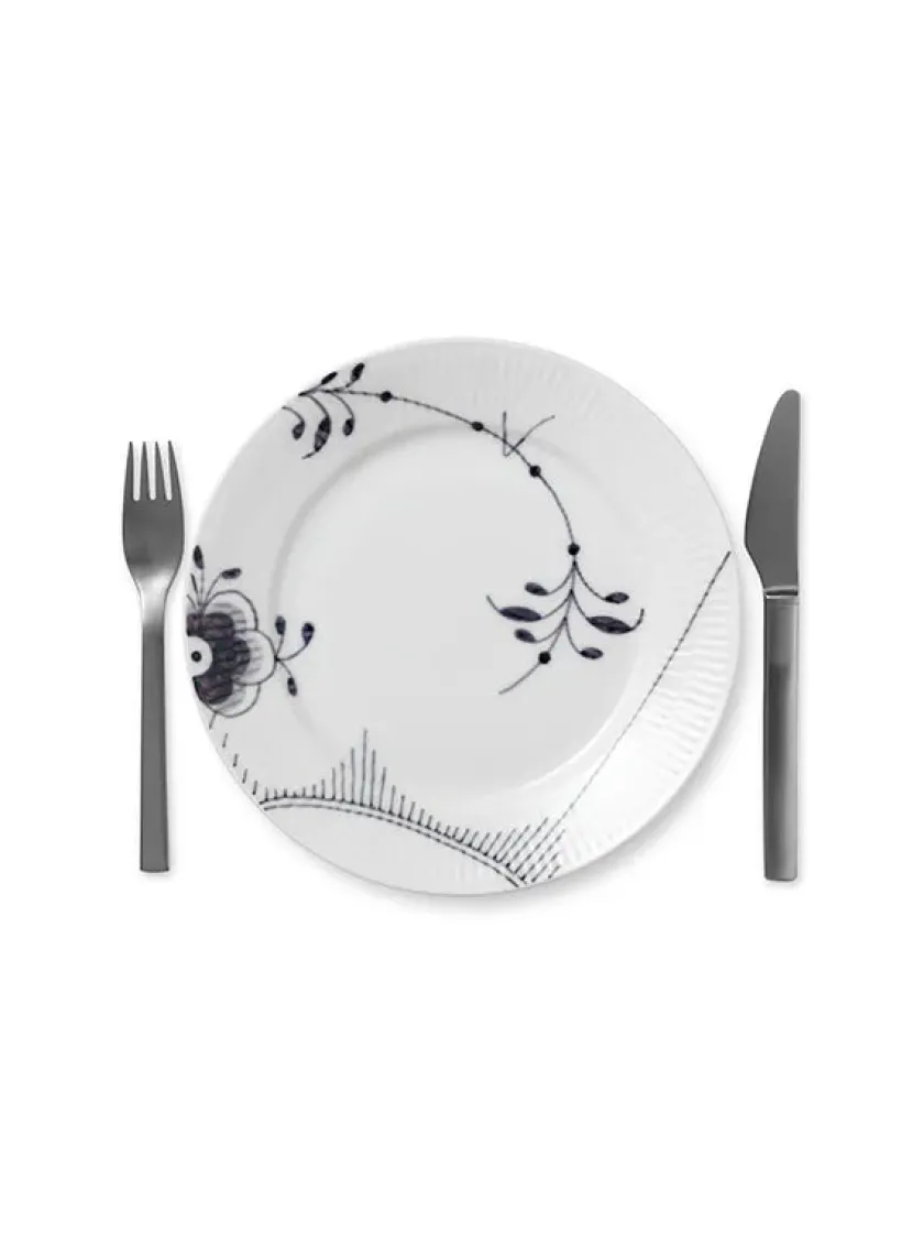 Royal Copenhagen Juleborddækning|Service<Stjerne Riflet Jul, tallerken 22 cm