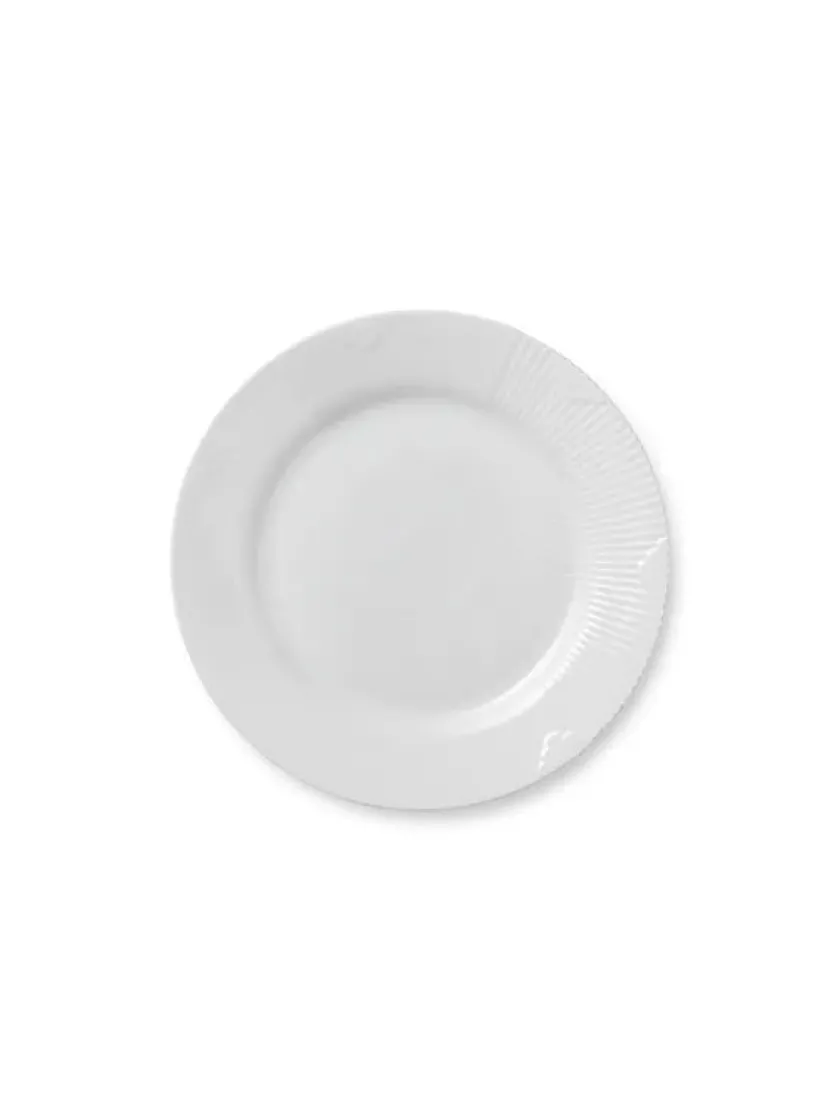 Royal Copenhagen Juleborddækning|Service<Stjerne Riflet Jul, tallerken 22 cm