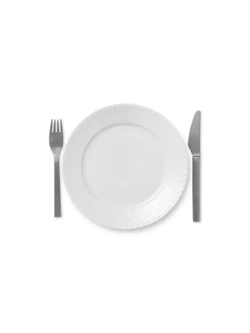 Royal Copenhagen Juleborddækning|Service<Stjerne Riflet Jul, tallerken 22 cm