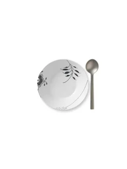 Royal Copenhagen Juleborddækning|Service<Stjerne Riflet Jul, dyb tallerken 17 cm