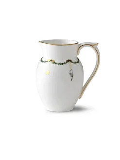 Royal Copenhagen Juleborddækning|Kander<Stjerne Riflet Jul, flødekande 39 cl