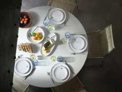 Royal Copenhagen Juleborddækning|Service<Stjerne Riflet Jul, tallerken 27 cm