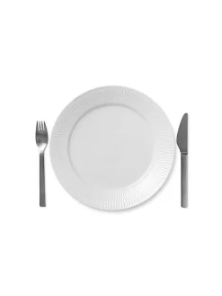 Royal Copenhagen Juleborddækning|Service<Stjerne Riflet Jul, tallerken 27 cm