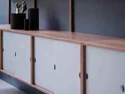 DK3 Reolsystemer<Royal System Modul m. Skydedøre/hylde fra