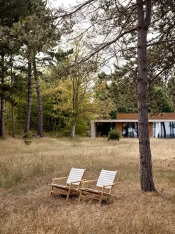 Carl Hansen & Søn Havehynder|Solvogne/Liggestole<Ryghynde til AH603 Outdoor Dækstol fra