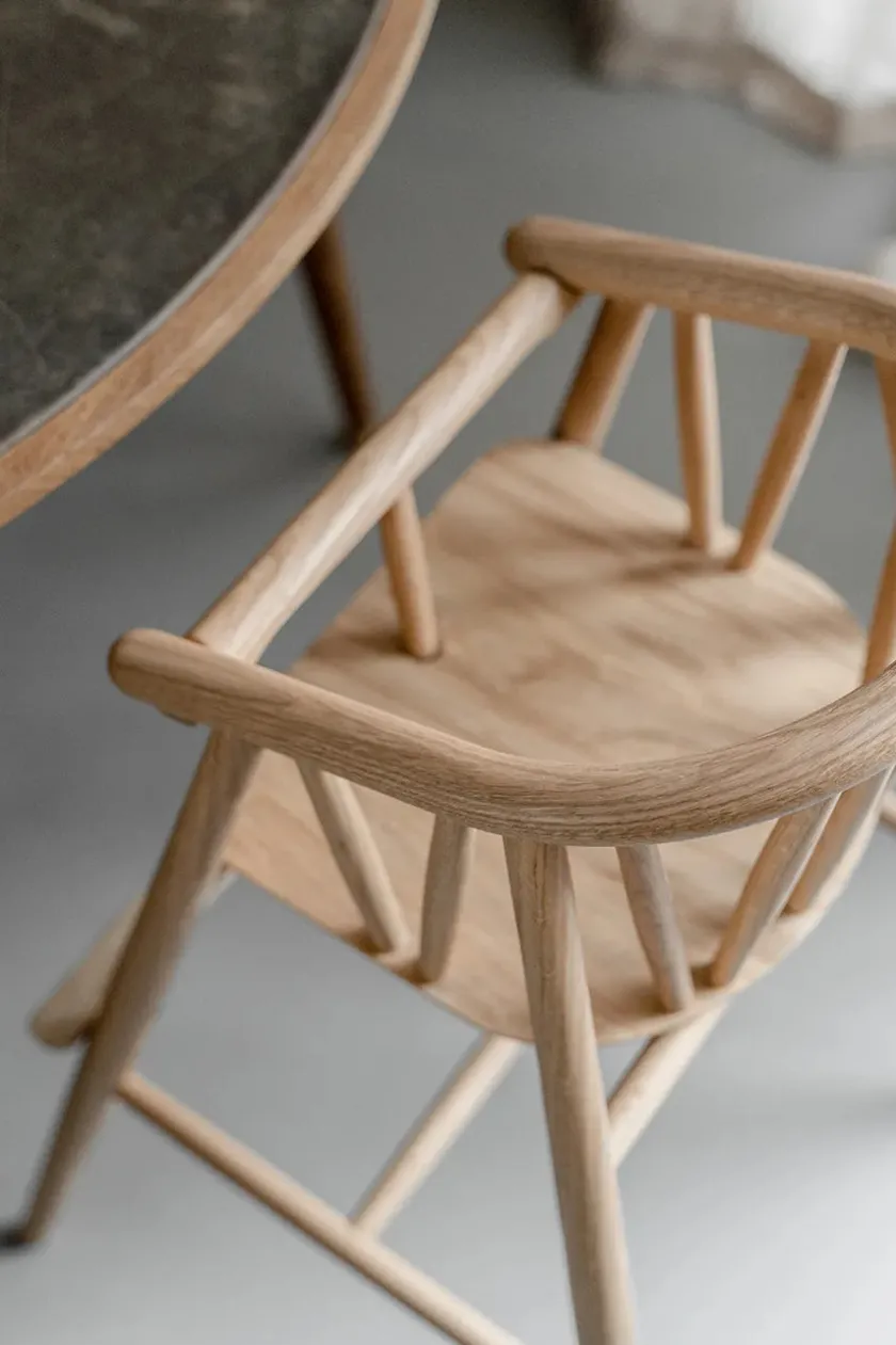 Børn Oaklings Gaver|Gaver Til Børn<Saga Højstol, eg fra