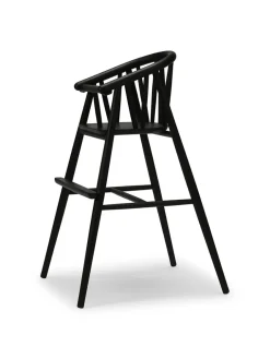 Børn Oaklings Gaver|Gaver Til Børn<Saga Højstol, sortlakeret eg fra