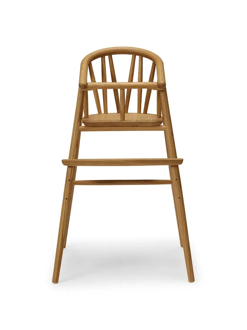 Børn Oaklings Gaver|Gaver Til Børn<Saga Højstol, sortlakeret eg fra