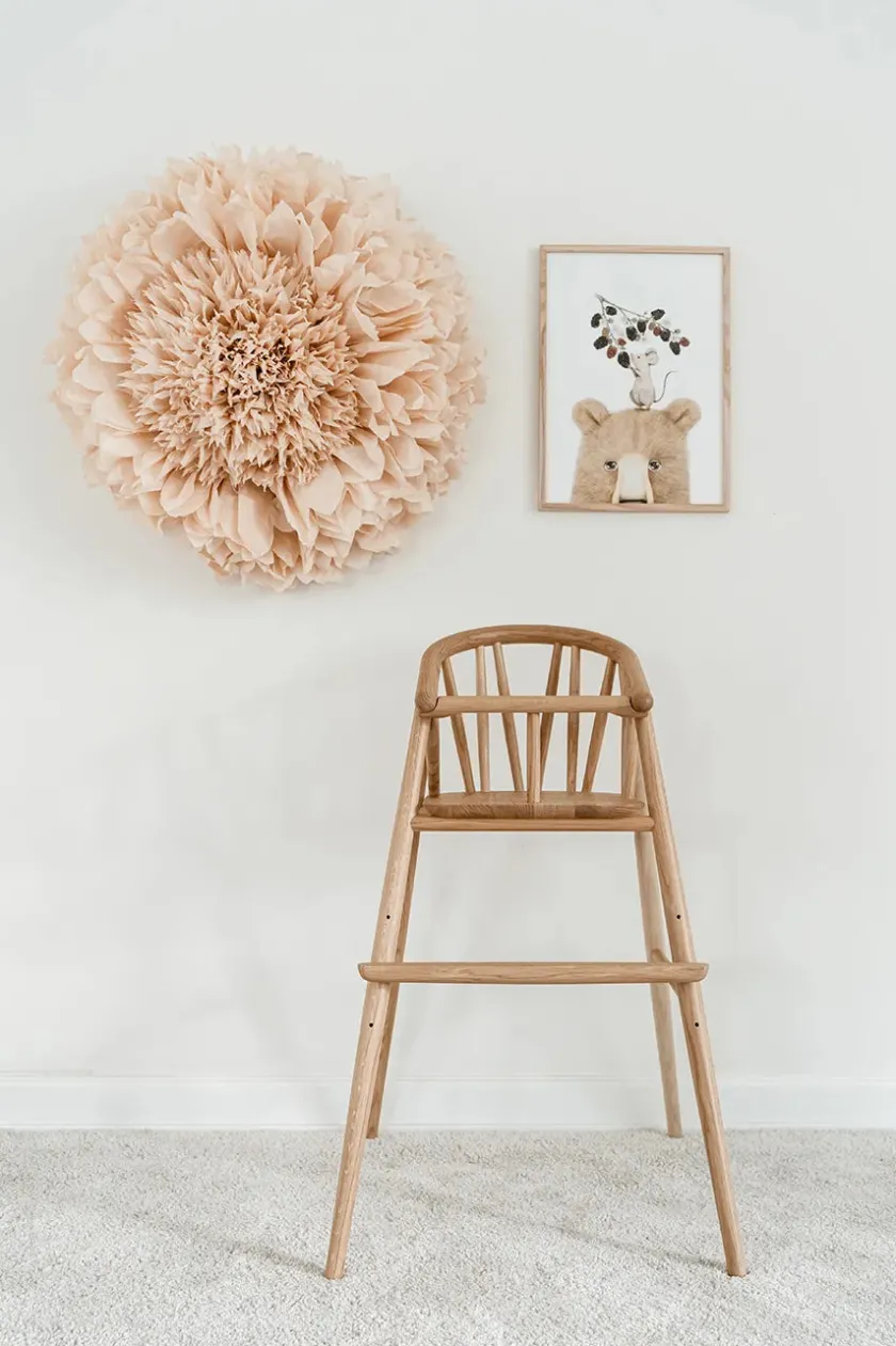 Børn Oaklings Gaver|Gaver Til Børn<Saga Højstol, sortlakeret eg fra