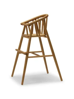 Børn Oaklings Gaver|Gaver Til Børn<Saga Højstol, sortlakeret eg fra