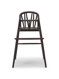 Børn Oaklings Gaver|Gaver Til Børn<Saga Højstol, sortlakeret eg fra