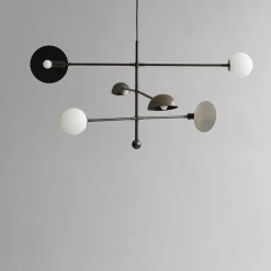 101 Copenhagen Lysekroner|Spots<Sahn Chandelier, bronze fra