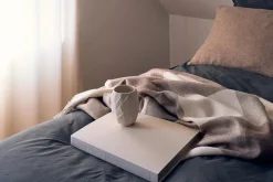 Silkeborg Uldspinderi Puder Og Plaider<Santa Fe Plaid, walnut brown fra