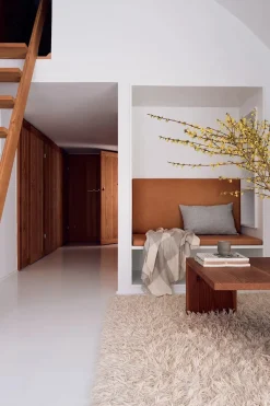 Silkeborg Uldspinderi Puder Og Plaider<Santa Fe Plaid, walnut brown fra