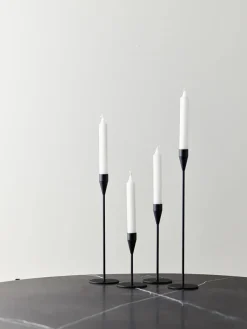 Piet Hein Lysestager<Saturn Lysestage, messing fra