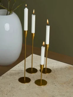 Piet Hein Lysestager<Saturn Lysestage, messing fra