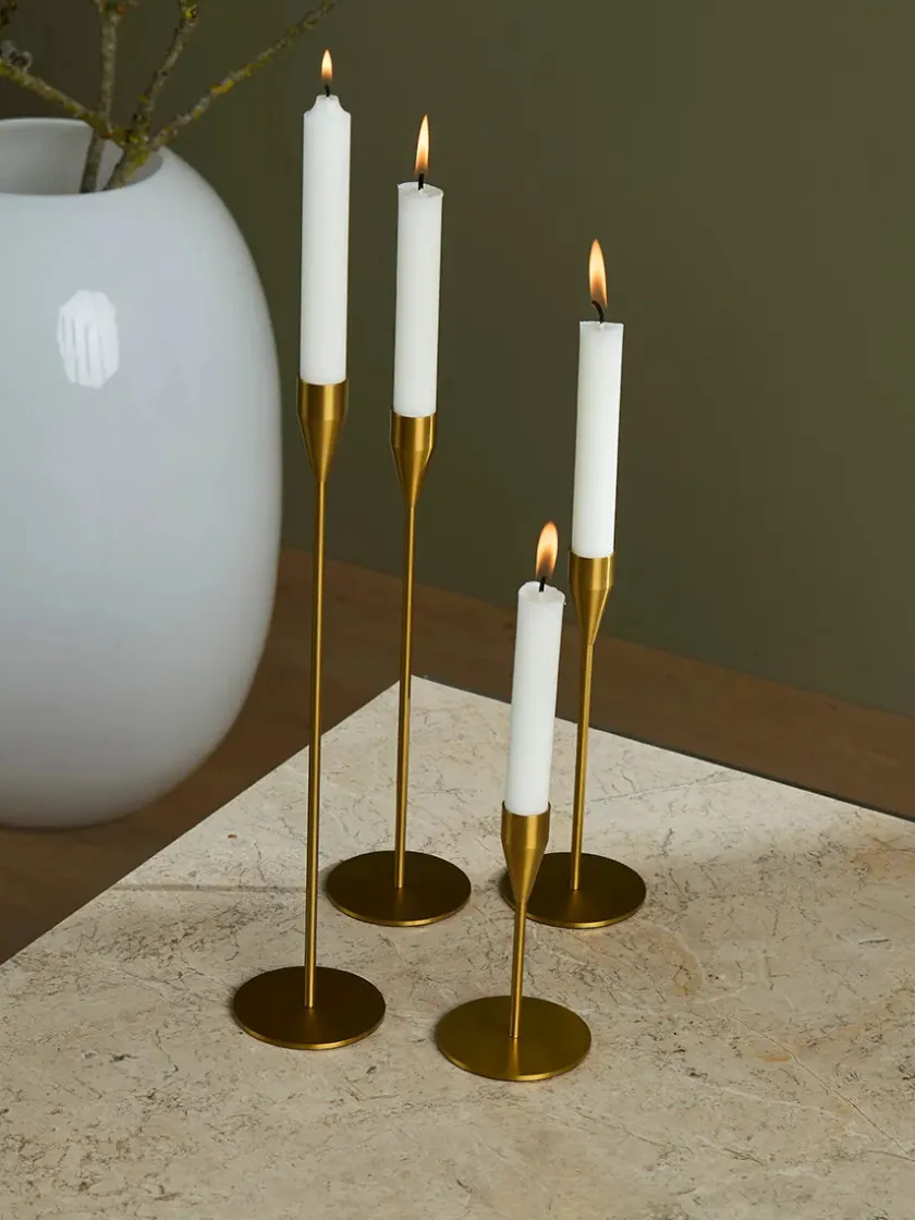 Piet Hein Lysestager<Saturn Lysestage, sort fra