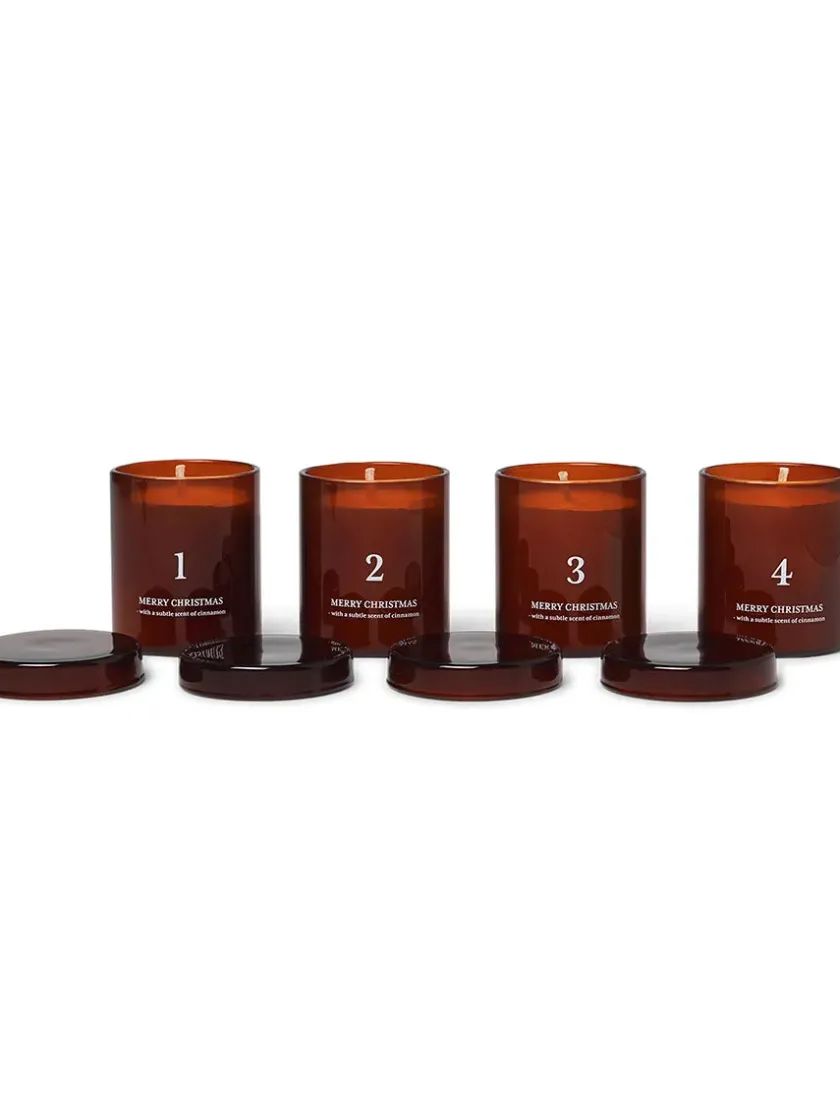 Ferm Living Kalenderlys & Julelysestager|Adventsstager<Scented Advent Candles fra