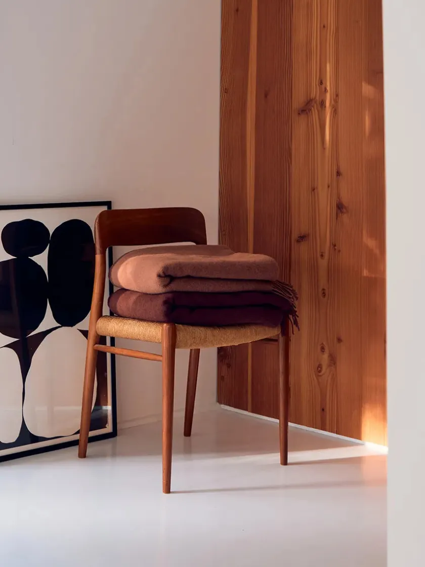 Silkeborg Uldspinderi Puder Og Plaider<Season Plaid, moss fra