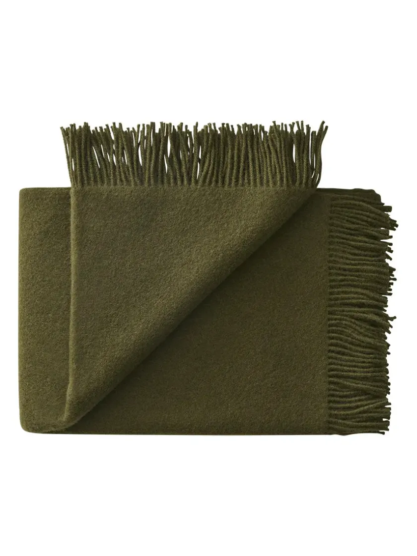 Silkeborg Uldspinderi Puder Og Plaider<Season Plaid, moss fra