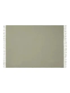 Silkeborg Uldspinderi Gaver Til Ham|Puder Og Plaider<Season Plaid, seaweed fra