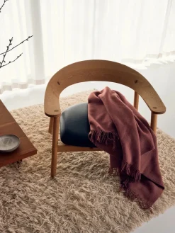 Silkeborg Uldspinderi Gaver Til Ham|Puder Og Plaider<Season Plaid, seaweed fra