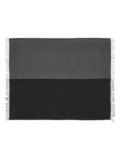 Silkeborg Uldspinderi Puder Og Plaider<Secret Plaid, granite/black fra