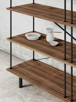 Stellar Works Reolsystemer|Reoler<Seiton Reol 3-3 L, valnød fra