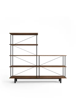 Stellar Works Reolsystemer|Reoler<Seiton Reol 3-3 R, valnød fra