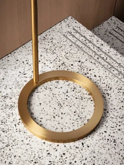 VOLA Sæbedispensere<Sensorstyret håndsprit- og sæbedispenser, fritstående i hvid fra