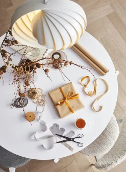 Verpan Spiseborde<Serie 430 bord, hvid af Verner Panton