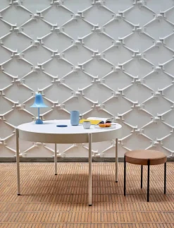 Verpan Skamler<Serie 430 skammel, sort af Verner Panton