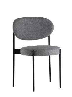 Verpan Spisebordsstole<Serie 430 spisestol, sort af Verner Panton