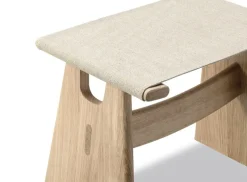 Fredericia Furniture Skamler<Seto Stool, eg lys olie fra