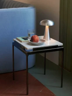 &Tradition Sideborde Og Små Borde<Sett LN11 Sidebord, verde guatemala marble/chrome fra