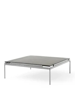 &Tradition Sofaborde<Sett LN13 Sofabord, smoked glass/chrome fra