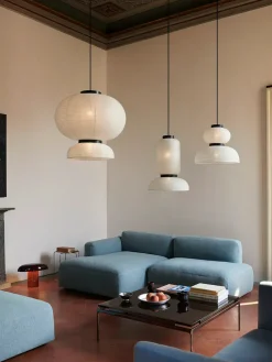 &Tradition Sofaborde<Sett LN13 Sofabord, smoked glass/chrome fra