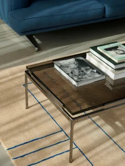 &Tradition Sofaborde<Sett LN12 Sofabord, smoked glass/chrome fra