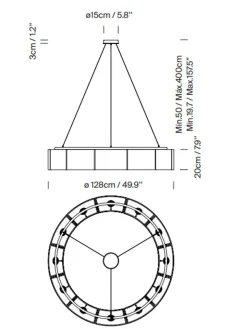 Santa & Cole Spots|Pendler<Sexta Pendel fra Santa and Cole
