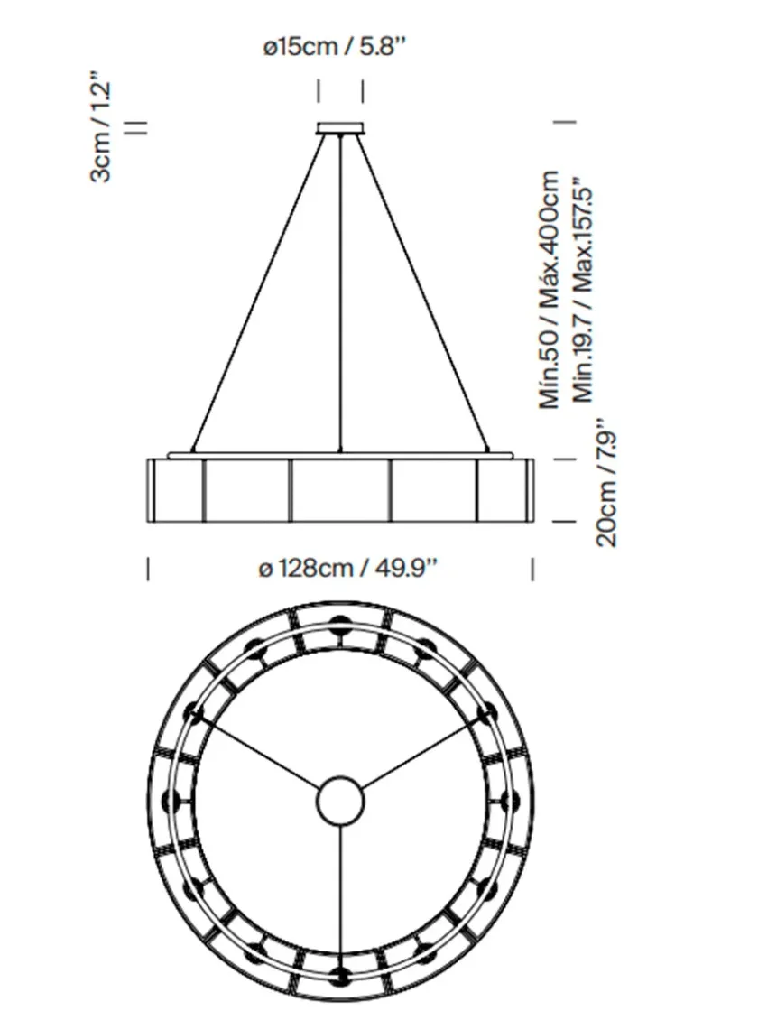 Santa & Cole Spots|Pendler<Sexta Pendel fra Santa and Cole