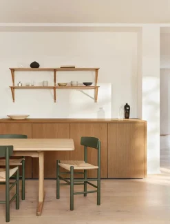 Fredericia Furniture Spiseborde<Shaker Bord C18, 180 cm af Børge Mogensen