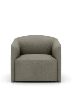 New Works Lænestole<Shore Lounge Chair Extended Base, taupe fra