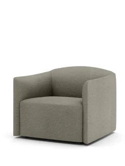 New Works Lænestole<Shore Lounge Chair Extended Base, taupe fra