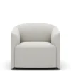 New Works Lænestole<Shore Lounge Chair Extended Base, quill fra