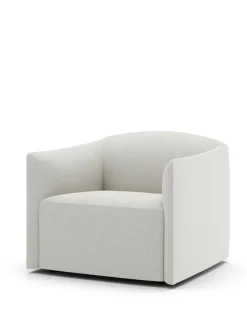 New Works Lænestole<Shore Lounge Chair Extended Base, quill fra
