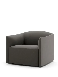 New Works Lænestole<Shore Lounge Chair Extended Base, quill fra